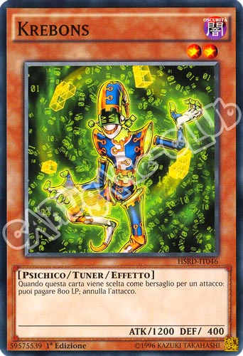 HSRD-IT046 Krebons comune 1a edizione (IT) -NEAR MINT-