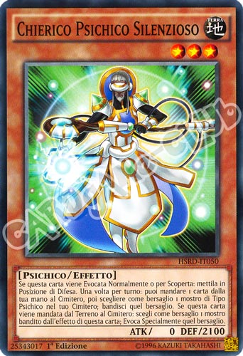 HSRD-IT050 Chierico Psichico Silenzioso comune 1a edizione (IT) -NEAR MINT-