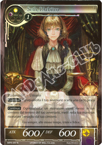 MPR1-IT097 Seth, l'Arbitro rara foil (IT) -NEAR MINT-