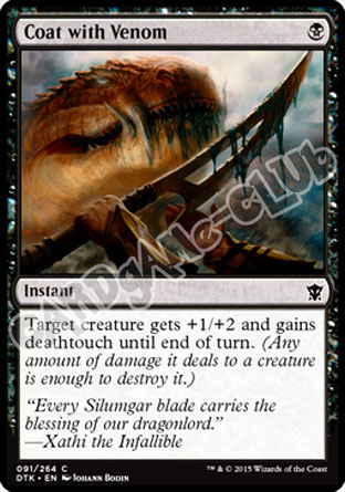 091 / 264 Coat with Venom comune (EN) -NEAR MINT-