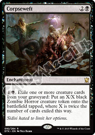 092 / 264 Corpseweft rara (EN) -NEAR MINT-