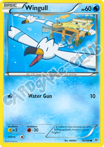 018 / 108 Wingull comune normale (EN) -NEAR MINT-