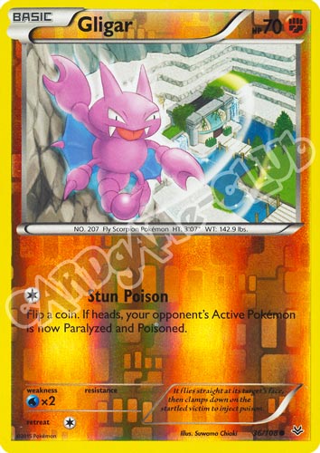 036 / 108 Gligar comune foil reverse (EN) -NEAR MINT-