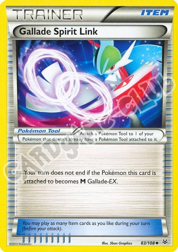 083 / 108 Gallade Spirit Link non comune normale (EN) -NEAR MINT-