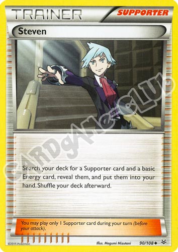 090 / 108 Steven non comune normale (EN) -NEAR MINT-