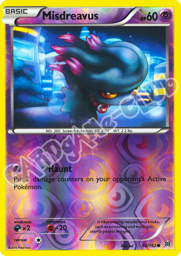 065 / 162 Misdreavus comune foil reverse (EN) -NEAR MINT-