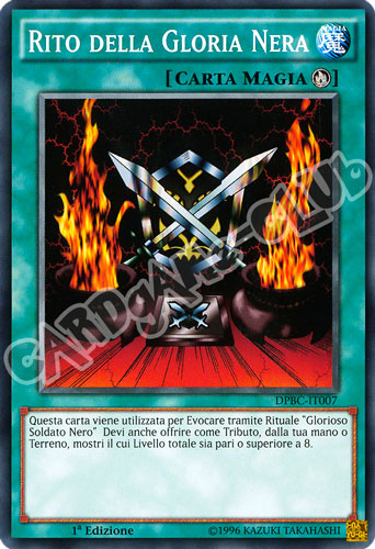 DPBC-IT007 Rito della Gloria Nera comune 1a edizione (IT) -NEAR MINT-