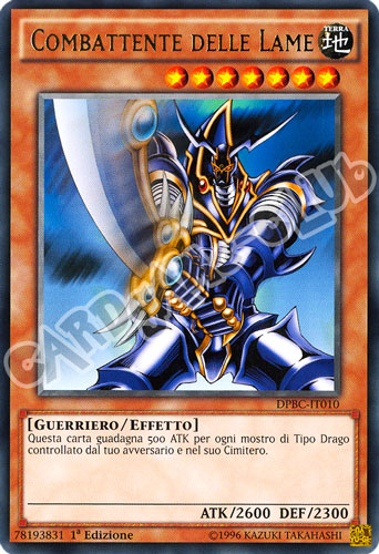 DPBC-IT010 Combattente delle Lame rara 1a edizione (IT) -NEAR MINT-