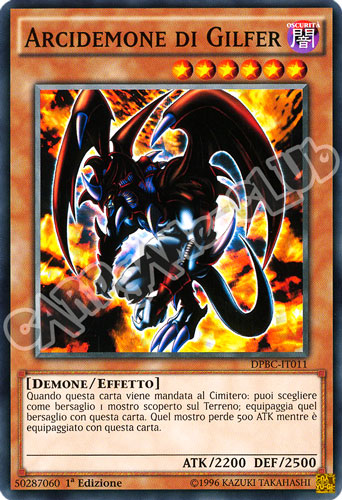 DPBC-IT011 Arcidemone di Gilfer comune 1a edizione (IT) -NEAR MINT-