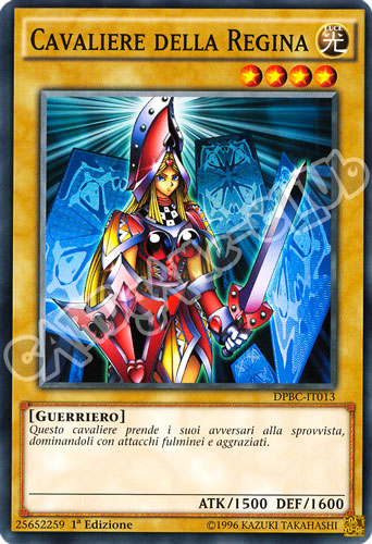 DPBC-IT013 Cavaliere della Regina comune 1a edizione (IT) -NEAR MINT-