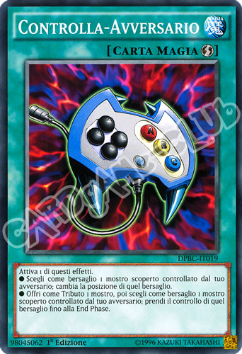 DPBC-IT019 Controlla Avversario comune 1a edizione (IT) -NEAR MINT-