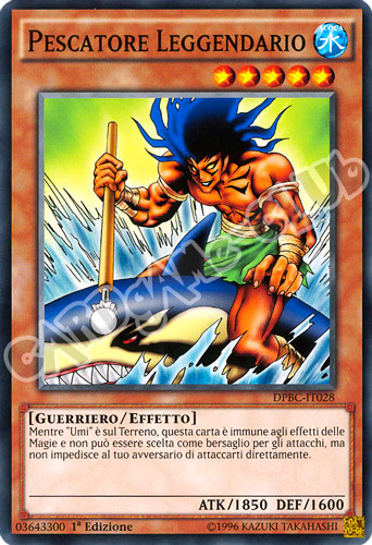 DPBC-IT028 Pescatore Leggendario comune 1a edizione (IT) -NEAR MINT-