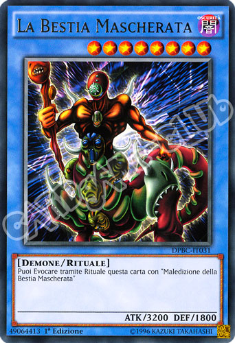 DPBC-IT031 La Bestia Mascherata rara 1a edizione (IT) -NEAR MINT-