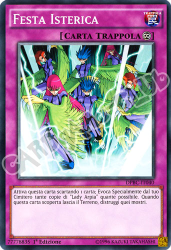 DPBC-IT040 Festa Isterica comune 1a edizione (IT) -NEAR MINT-