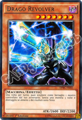DPBC-IT041 Drago Revolver rara 1a edizione (IT)  -GOOD-