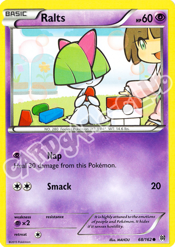 068 / 162 Ralts comune normale (EN) -NEAR MINT-