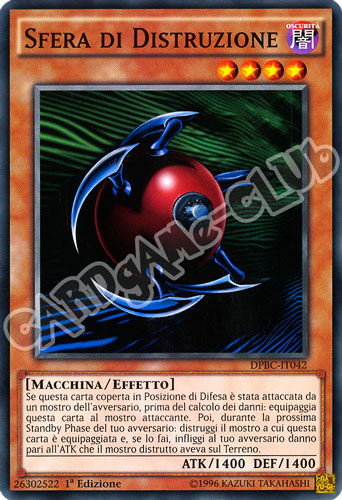 DPBC-IT042 Sfera di Distruzione comune 1a edizione (IT) -NEAR MINT-