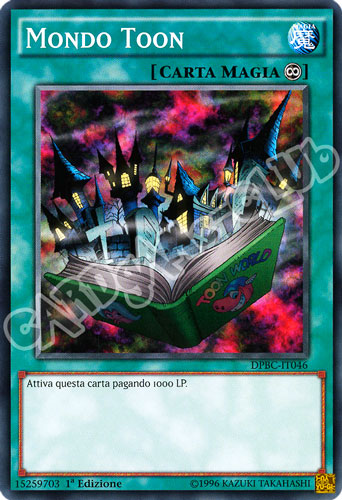 DPBC-IT046 Mondo Toon comune 1a edizione (IT) -NEAR MINT-