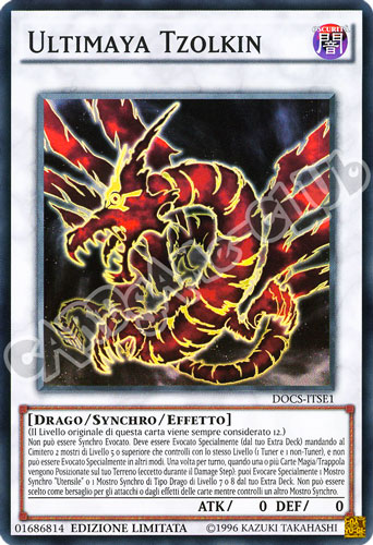 DOCS-ITSE1 Ultimaya Tzolkin super rara Edizione Limitata (IT) -NEAR MINT-