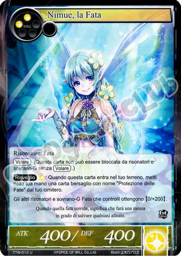 TTW1-IT012 Nimue, la Fata non comune normale (IT) -NEAR MINT-