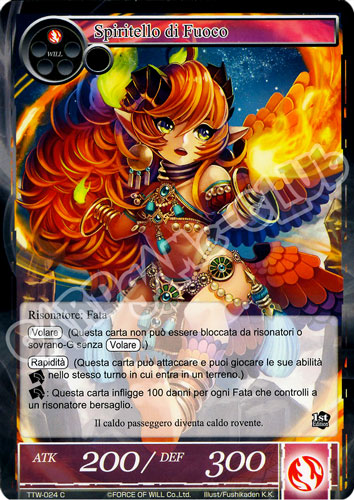 TTW1-IT024 Spiritello di Fuoco comune normale (IT) -NEAR MINT-