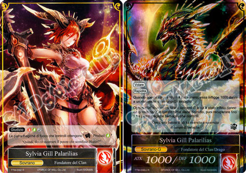 TTW1-IT032 Sylvia Gill Palarilias / Sylvia Gill Palarilias rara normale/foil (IT) -NEAR MINT-