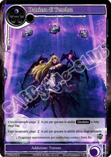 TTW1-IT073 Barriera di Tenebra rara normale (IT) -NEAR MINT-