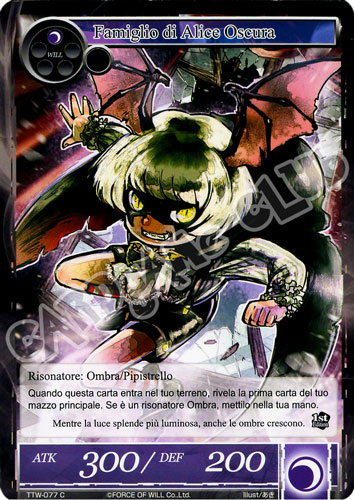 TTW1-IT077 Famiglio di Alice Oscura comune normale (IT) -NEAR MINT-