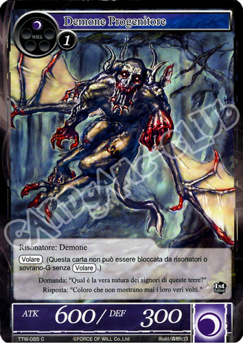 TTW1-IT085 Demone Progenitore comune normale (IT) -NEAR MINT-