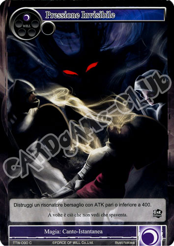 TTW1-IT090 Pressione Invisibile comune normale (IT) -NEAR MINT-