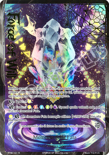 TTW1-IT101 Memoria della Fata rara parallel (IT) -NEAR MINT-