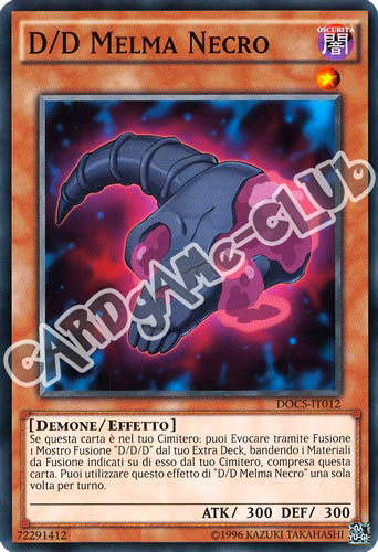 DOCS-IT012 D/D Melma Necro comune unlimited (IT) -NEAR MINT-