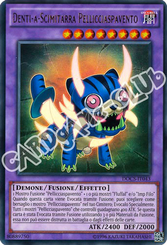 DOCS-IT043 Denti- A-Scimmitarra pellicciaspavento ultra rara unlimited (IT) -NEAR MINT-