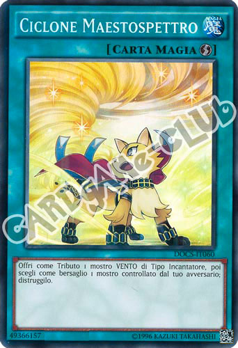 DOCS-IT060 Ciclone Maestospettro super rara unlimited (IT) -NEAR MINT-