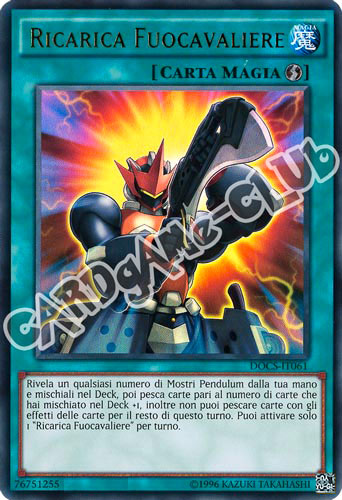DOCS-IT061 Ricarica Fuocavaliere ultra rara unlimited (IT) -NEAR MINT-