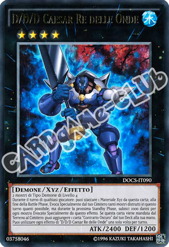 DOCS-IT090 D/D/D Caesar Re Delle Onde rara unlimited (IT) -NEAR MINT-