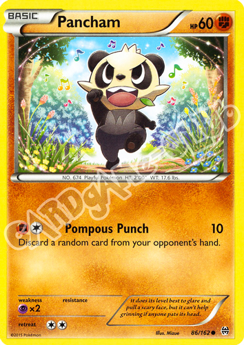 086 / 162 Pancham comune normale (EN) -NEAR MINT-