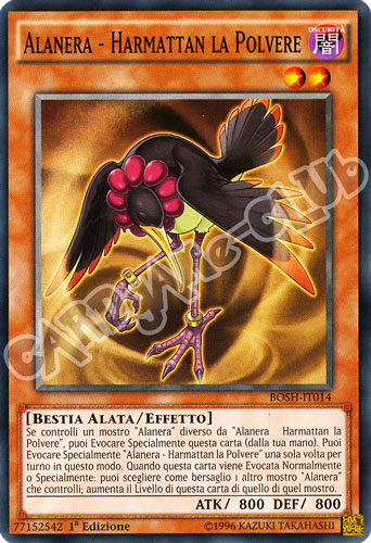 BOSH-IT014 Alanera - Harmattan la Polvere comune 1a Edizione (IT) -NEAR MINT-