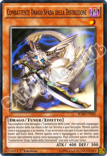 BOSH-IT020 Combattente Drago Spada della Distruzione comune 1a Edizione (IT) -NEAR MINT-