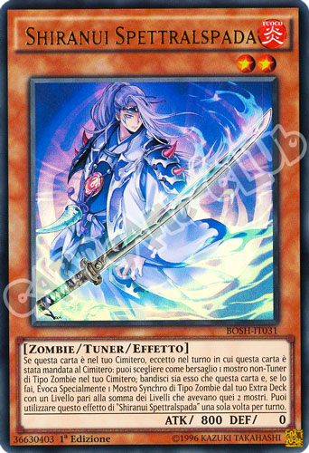 BOSH-IT031 Shiranui Spettralspada ultra rara 1a Edizione (IT) -NEAR MINT-