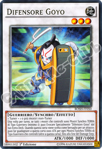 BOSH-IT050 Difensore Goyo rara 1a Edizione (IT) -NEAR MINT-