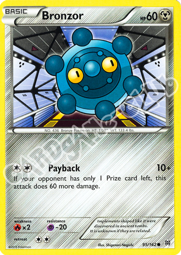 095 / 162 Bronzor comune normale (EN) -NEAR MINT-