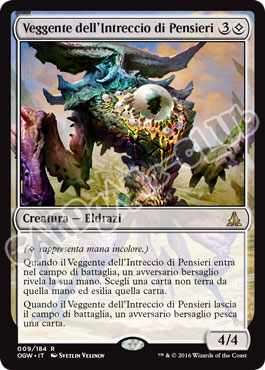 009 / 184 Veggente dell'Intreccio di Pensieri rara normale (IT) -NEAR MINT-