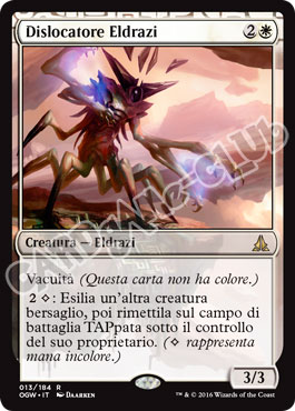 013 / 184 Dislocatore Eldrazi rara normale (IT) -NEAR MINT-