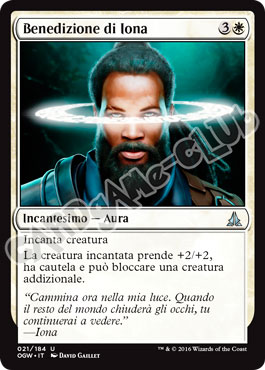 021 / 184 Benedizione di Iona non comune normale (IT) -NEAR MINT-