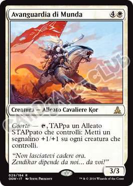 029 / 184 Avanguardia di Munda rara normale (IT) -NEAR MINT-