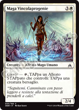 035 / 184 Maga Vincolaprogenie comune normale (IT) -NEAR MINT-