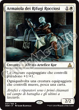 037 / 184 Armaiola dei Rifugi Rocciosi rara normale (IT) -NEAR MINT-