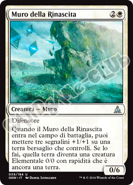 039 / 184 Muro della Rinascita non comune normale (IT) -NEAR MINT-