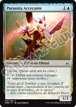 041 / 184 Parassita Accecante comune normale (IT) -NEAR MINT-